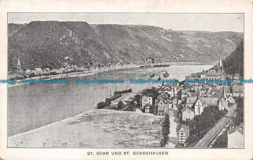 R129188 St. Goar und St Goarshausen