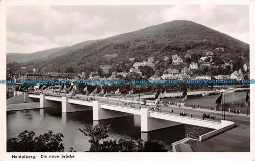 R129191 Heidelberg. Die Neue Brücke. Edm. v. König. 1951