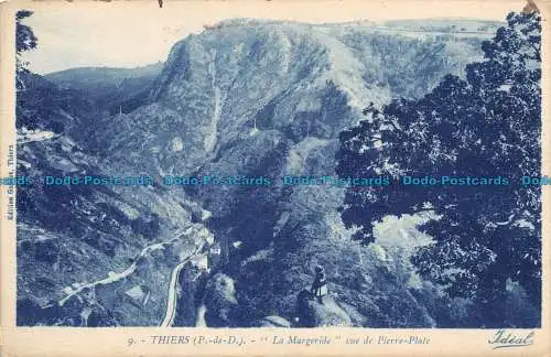 R127414 Thiers. La Margeride vue de Pierre Teller. Ideal. Nr 9. 1923