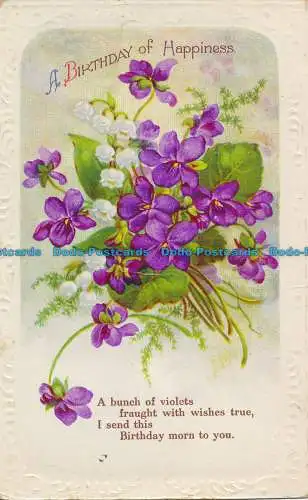 R127430 Ein Geburtstag des Glücks. Blumenstrauß. 1934