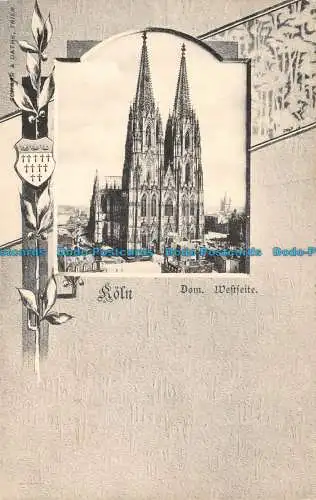 R129241 Köln. Dom. Westseite