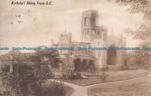 R127478 Kirkstall Abbey aus S.E. 1911