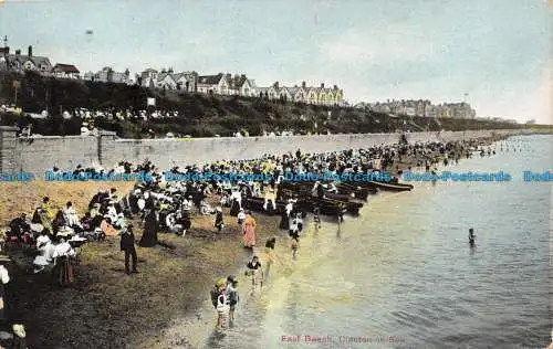 R127485 East Beach. Clacton on Sea. H. H. Clarke. 1918