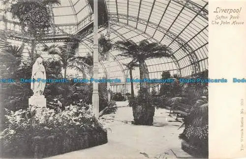 R129268 Liverpool. Sefton Park. Das Palmenhaus. Schraubenschlüssel