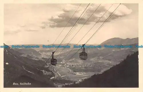 R129271 Rax. Seilbahn. RP