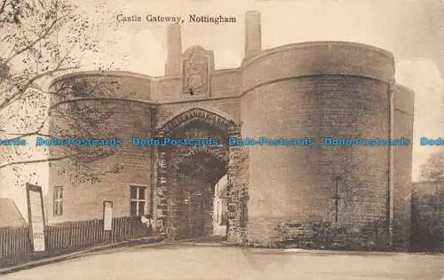 R127492 Burgtor. Nottingham. 1925