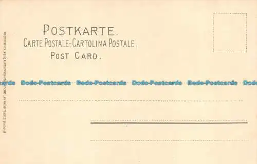 R127503 Alte Postkarte. Schwanenbecken in der Nähe der Brücke. Meissner und Buch