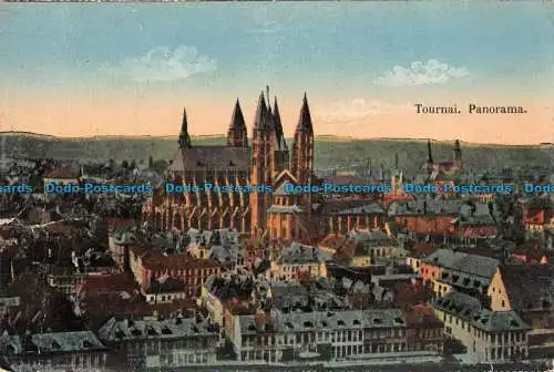 R129289 Tournai. Panorama