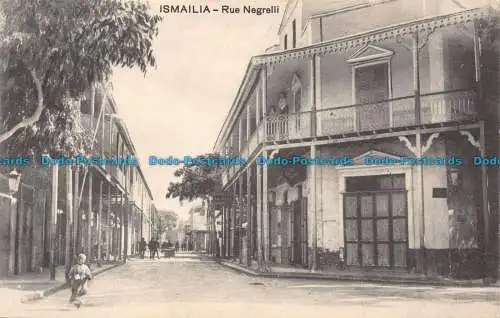 R129290 Ismailia. Rue Negrelli