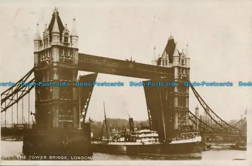 R130014 Die Tower Bridge. London. RP. 1929