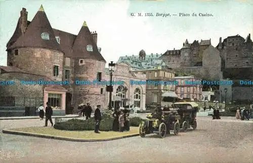 R632387 Dieppe. Place du Casino. G.M