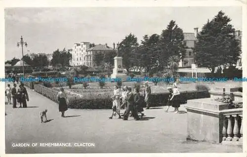 R633643 Clacton. Garten der Erinnerung. M. und L