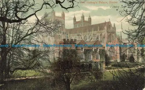 R639583 Exeter. Der Bischofspalast. wert. 1906