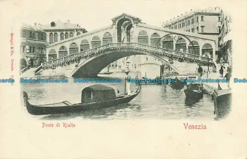 R639616 Venezia. Ponte di Rialto. Stengel