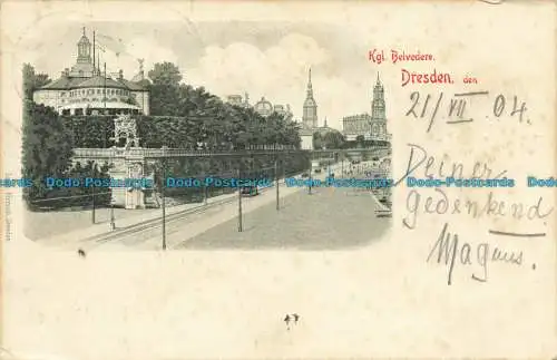 R639618 Kgl. Belvedere Dresden. Den. Louis Klemich