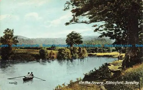 R640440 Bewdley. Auf dem Severn. Ribbesford. T. F. W. Harris