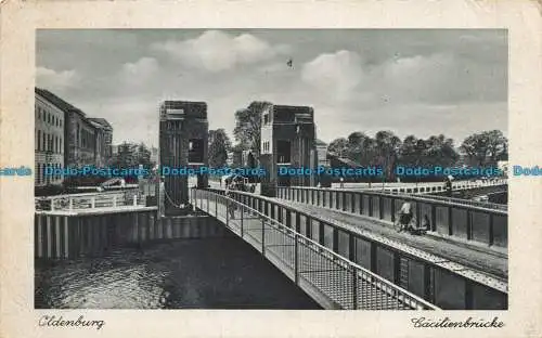 R639625 Oldenburg. Cacilienbrücke. Cramers