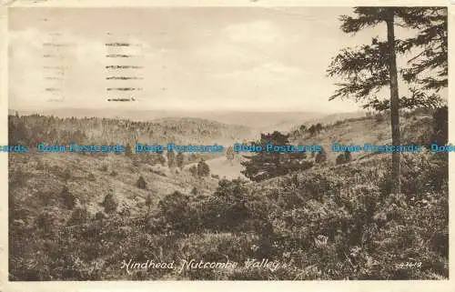 R639634 Hinterkopf. Nutcombe Valley. F. Frith. 1957