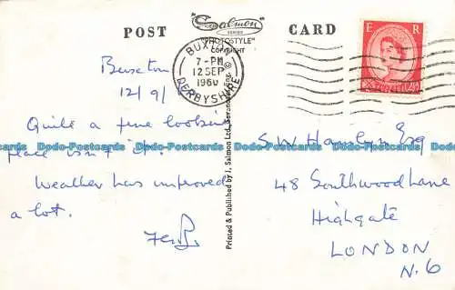 R639657 Buxton aus dem Rathaus. J. Salmon. 1960