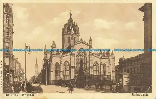 R640479 Edinburgh. Kathedrale St. Giles. Castle Serie