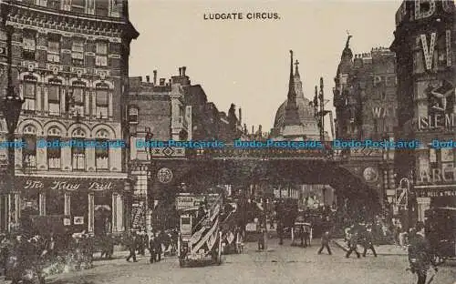 R639671 Ludgate Circus. Die Auto Foto Serie