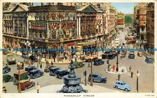 R639677 Piccadilly Circus. stecken. 1950