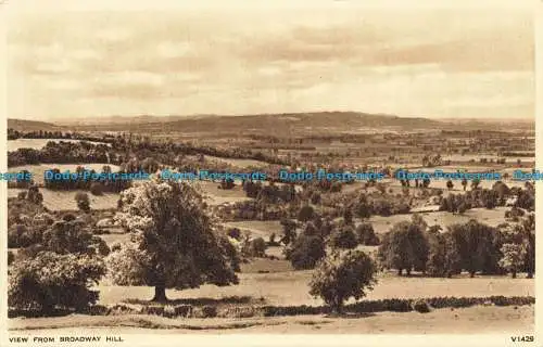 R639707 Blick vom Broadway Hill. Photochrom