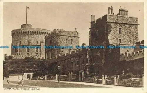 R639724 Windsor Castle. Unterstation. M. und L