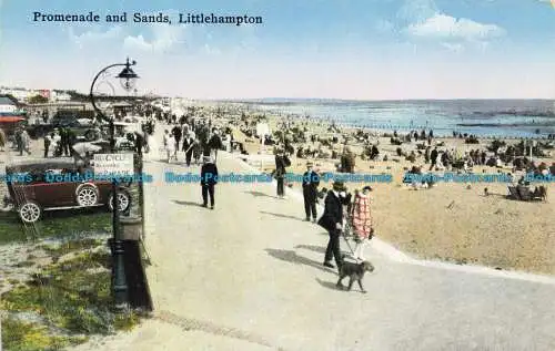 R639744 Littlehampton. Promenade und Sand