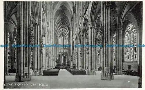 R639762 Köln a. Rhein. Dom Inneres. Karl Rud. Bremer