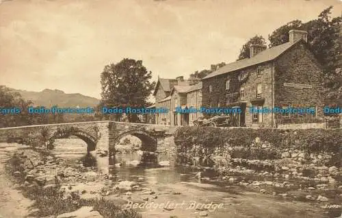 R640639 Beddgelert Brücke. F. Frith. Nr. 21832