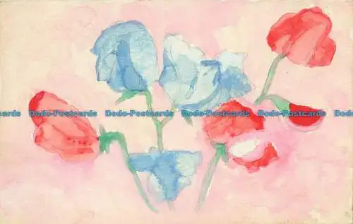 R639824 Blumen. Postkarte