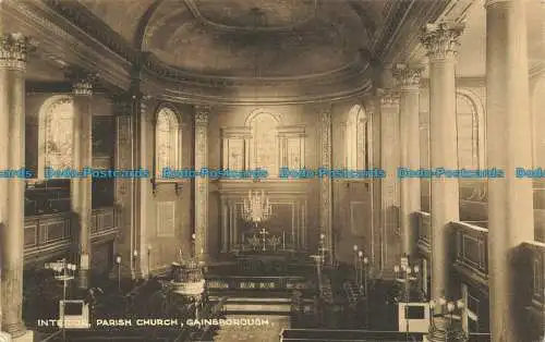 R639829 Gainsborough. Innenraum. Pfarrkirche. Stiefel. Die Chemiker. Der Pelham S