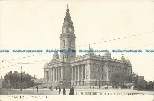 R640664 Portsmouth. Rathaus. Postkarte