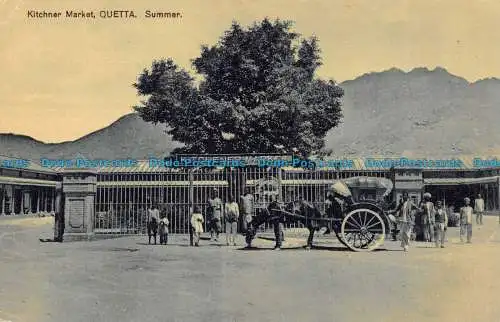 R156013 Kitchner Market Quetta. Sommer. K. C. Marrott