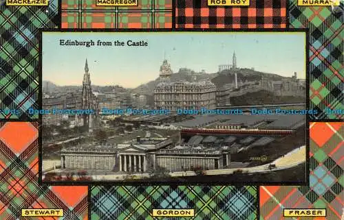 R157345 Edinburgh vom Schloss. Valentinstag. 1908