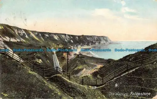 R157839 The Warren. Folkestone. stecken. Rapholette. 1908