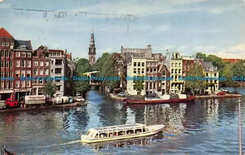 R156450 Amsterdam. Binnen Amstel en Groenburgwal. 1960