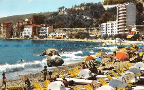 R157845 Villefranche s Mer. La Plage des Marinieres. RP