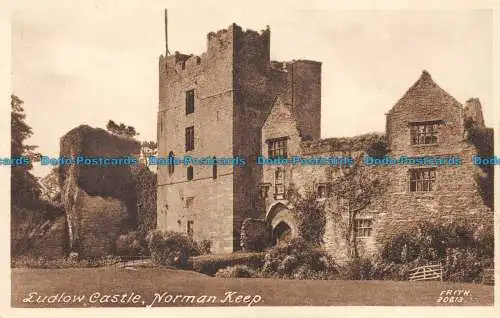 R156875 Schloss Ludlow. Norman Keep. Frith