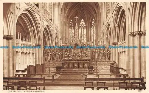 R156876 Die Reredos. Lichfield Cathedral