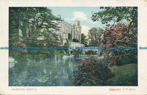 R156882 Warwick Castle. F. F. und Co. 1905