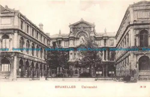 R157371 Bruxelles. Universite