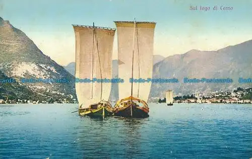 R156894 Sul Lago di Como. Brunner