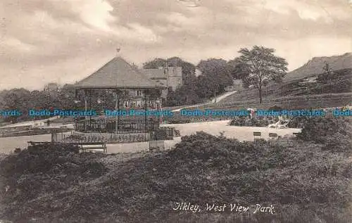 R157895 Ilkley West View Park. 1907