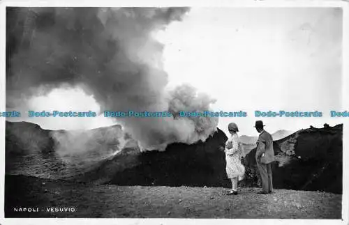 R157409 Napoli. Vesuvio. Vincenzo Carcavallo. Fotocelere. RP