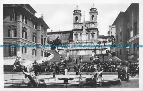 R157425 Roma. Chiesa della Trinita dei Monti. Fotofam