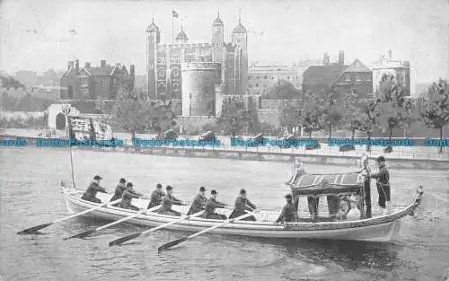 R156527 The Royal Barge. Sturm und Polden. 1919