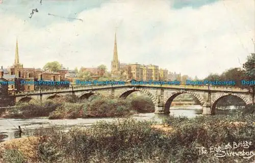 R157924 The English Bridge. Shrewsbury. 1905