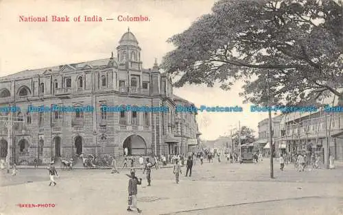 R156981 National Bank of India. Colombo. Skeen